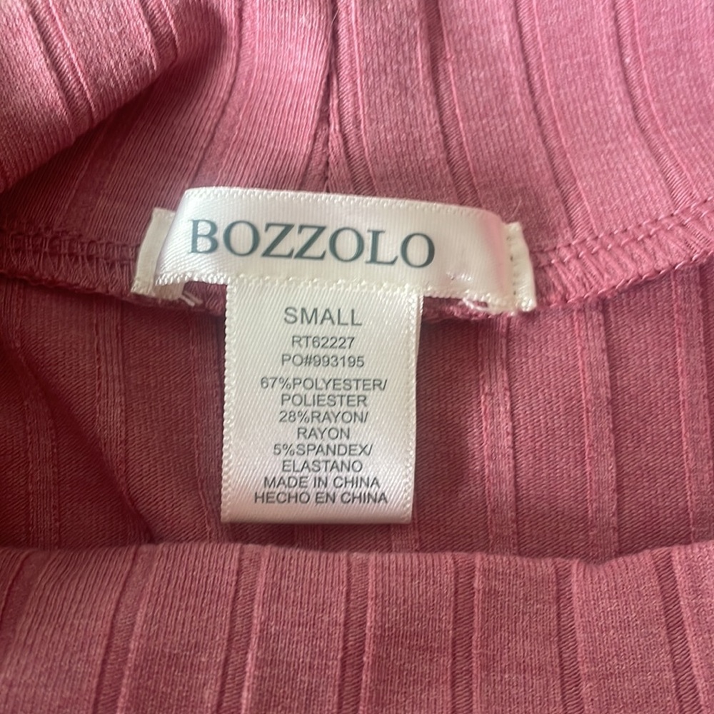 Bozzolo Ribbed Crop Top - Picture 3 of 3